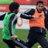 Beşiktaş derbi hazırlıklarını sürdürdü Beşiktaş derbi hazırlıklarını sürdürdü