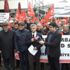 ABD'nin Ankara Büyükelçiliği önünde protesto ABD'nin Ankara Büyükelçiliği önünde protesto