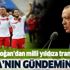Başkan Erdoğan'dan milli yıldız Çağlar Söyüncü'ye transfer sorusu! Adı Barcelona ile anılıyordu...