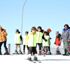 Atlama kulelerinde Erzurumlu çocuklara kayak eğitimi