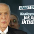 Devlet Bahçeli'nin tavrını anket belirledi