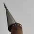Ankara Şereflikoçhisar'da fırtına cami minaresinin kubbesini devirdi!