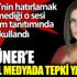 ﻿Ece Üner'e sosyal medyada tepki yağıyor