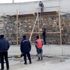 9 metre yüksekten beton zemine düşen işçi ağır yaralandı 9 metre yüksekten beton zemine düşen işçi ağır yaralandı