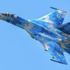 Ukrayna'da Su-27 model avcı savaş uçağı düştü