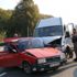 Yolcu minibüsü otomobille çarpıştı, 7 kişi yaralandı