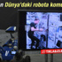 Dünya'daki robotu uzaydan hareket ettirdi İZLE Dünya'daki robotu uzaydan hareket ettirdi İZLE