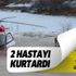 112 helikopteri 2 hastanın imdadına yetişti