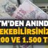Son gün uyarısı... ATM'den anında çekebilirsiniz! SGK-SSK ve Bağkur'lu emekliye 1.200 ve 1.500 TL veriliyor!