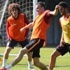 Galatasaray'da antrenman maçı Galatasaray'da antrenman maçı
