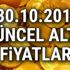 Altın fiyatları haftaya düşüşle başladı (Gram altın, çeyrek altın ise ne kadar? 30.10.2017)