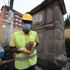 Ankara'daki Ulucanlar Cezaevi önündeki 135 yıllık yıllık tarihi çeşmeden kesici aletler çıktı Ankara'daki Ulucanlar Cezaevi önündeki 135 yıllık yıllık tarihi çeşmeden kesici aletler çıktı