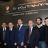 Terim ve milli futbolcular fuarda Terim ve milli futbolcular fuarda