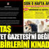 Beşiktaş Hürriyet Gazetesi'ni değil muhabirlerini kınadı Beşiktaş Hürriyet Gazetesi'ni değil muhabirlerini kınadı