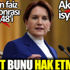 Meral Akşener’den faiz kararına tepki