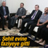 Cumhurbaşkanı Erdoğan şehit ailesini ziyaret etti
