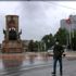 Taksim de yağmur ve rüzgar