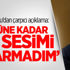 Soylu: Bugüne kadar hiç sesimi çıkarmadım... Soylu: Bugüne kadar hiç sesimi çıkarmadım...