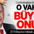 Cumhurbaşkanı Erdoğan'dan O Vakfa Büyük Onur