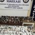 Hakkari'de çok sayıda kaçak malzeme ele geçirildi Hakkari'de çok sayıda kaçak malzeme ele geçirildi