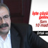 Sırrı Süreyya Önder 10 maddelik bildiriyi okudu Sırrı Süreyya Önder 10 maddelik bildiriyi okudu
