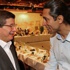 Davutoğlu Romanlarla buluştu Davutoğlu Romanlarla buluştu
