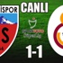 Kayserispor-Galatasaray maçı (CANLI)