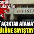 Açıktan atama formülüne Sayıştay freni Açıktan atama formülüne Sayıştay freni