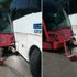 Bursa'da otobüsle tramvay çarpıştı trafik kilitlendi Bursa'da otobüsle tramvay çarpıştı trafik kilitlendi