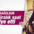 Ebru Gündeş'ten 85 bin liralık saatli fotoğraf
