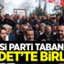 Siyasi parti tabanları Saadet’te birleşti Siyasi parti tabanları Saadet’te birleşti