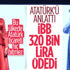 CHP'li İBB’den büyük israf! 29 Ekim'deki Atatürk gösterimi için sanatçı Pınar Ayhan’a 320 bin lira ödeme yapılmış