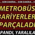 Metrobüs kazası E-5'i kilitledi! Yaralılar var...