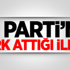 AK Parti'nin tulum çıkardığı iller