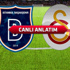 İstanbul Başakşehir Galatasaray maçında 2 gol Canlı Anlatım