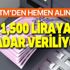ATM'den hemen alınabiliyor! SSK-SGK ve Bağkur'luya 500, 625, 750, 1.100 ve 1.300 lira veriliyor
