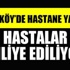 Bakırköy'de bir hastanede yangın çıktı!