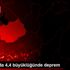 Aksaray da 4,4 büyüklüğünde deprem Aksaray da 4,4 büyüklüğünde deprem