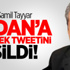 Tayyar: Fidan’a Destek Tweeti Kazayla Silindi Tayyar: Fidan’a Destek Tweeti Kazayla Silindi