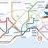 Metronun geçtiği yerde ofisler uçtu