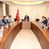 Vali Bilmez, partilerin il başkanlarıyla bir araya ...
