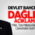 Devlet Bahçeli'den Dağlıca Açıklaması Devlet Bahçeli'den Dağlıca Açıklaması