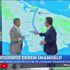 Bir ambulansın iş makinesine çarpma anı kameraya yansıdı