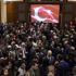 Washington'daki resepsiyonda Cumhurbaşkanı Erdoğan ve Trump'ın gönderdiği mesajlar okundu