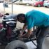Jeneratör motoruyla tarım aracı yaptı Jeneratör motoruyla tarım aracı yaptı