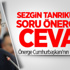 Bozdağ'dan Tanrıkulu'na Cevap! Bozdağ'dan Tanrıkulu'na Cevap!