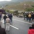 TEM Otoyolu'nu ulaşıma kapatan kaza! TEM Otoyolu'nu ulaşıma kapatan kaza!