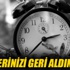 Saatlerinizi geri almayı unutmayın!