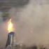 SpaceX'in dev roketi ikinci kez alevlere teslim oldu