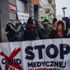 Polonya'da korona önlemleri protesto edildi Polonya'da korona önlemleri protesto edildi